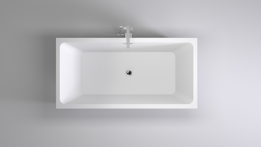 CADA FREESTANDING CERES, DREPTUNGHIULARA, ACRIL, 170x80x58 CM