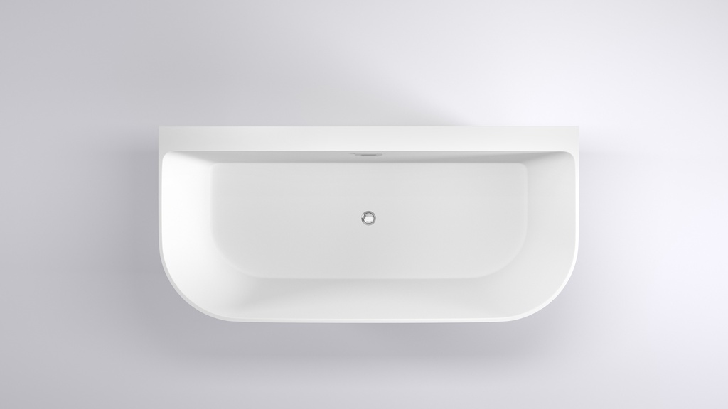 CADA FREESTANDING SELENE, MONTAJ LA PERETE, ACRIL, 150x75x58 CM