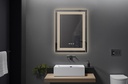 OGLINDA BAIE CRONOS ILUMINARE LED 3 CULORI 60X80 CM DEZABURIRE CEAS