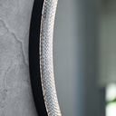 OGLINDA BAIE HELIOS, ILUMINARE LED 3 CULORI, 80X80 CM, FUNCTIE DEZABURIRE,SENZOR MISCARE