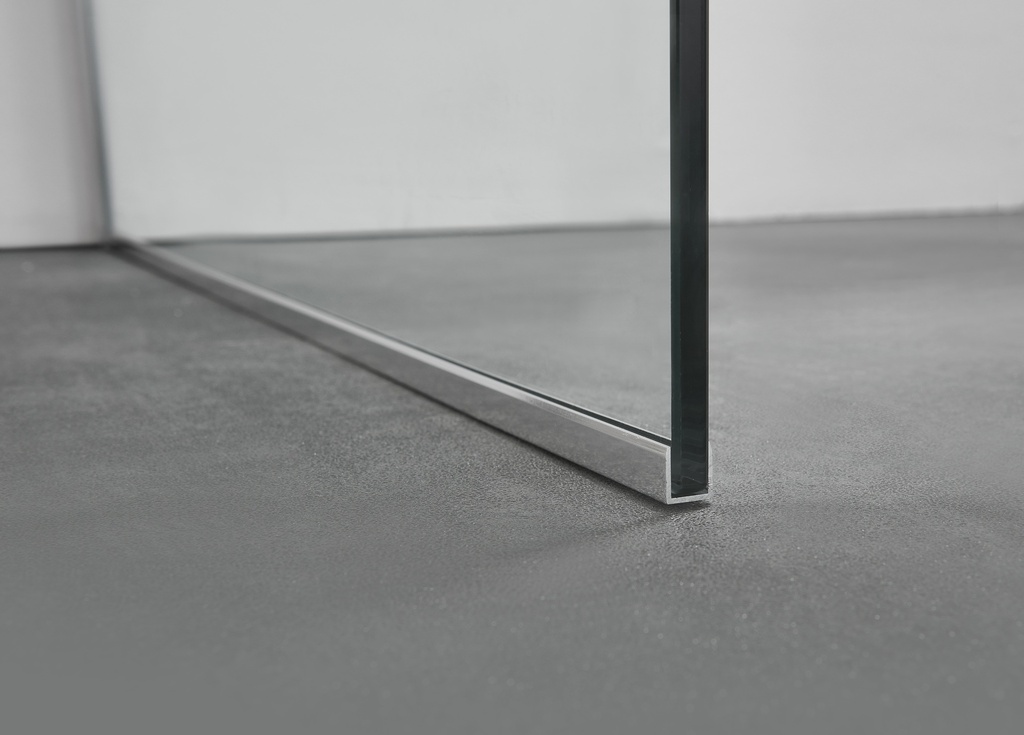 PARAVAN DUS WALK IN ATLAS 500x2000 MM STICLA SECURIZATA 8 MM TRATAMENT NANOGLASS