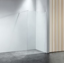 PARAVAN DUS WALK IN NOVA 600x2000 MM,PROFIL ALB, STICLA SECURIZATA 8 MM,  NANOGLASS