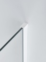 PARAVAN DUS WALK IN NOVA 600x2000 MM,PROFIL ALB, STICLA SECURIZATA 8 MM,  NANOGLASS