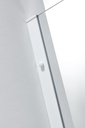 PARAVAN DUS WALK IN NOVA 700x2000 MM,PROFIL ALB, STICLA SECURIZATA 8 MM,  NANOGLASS