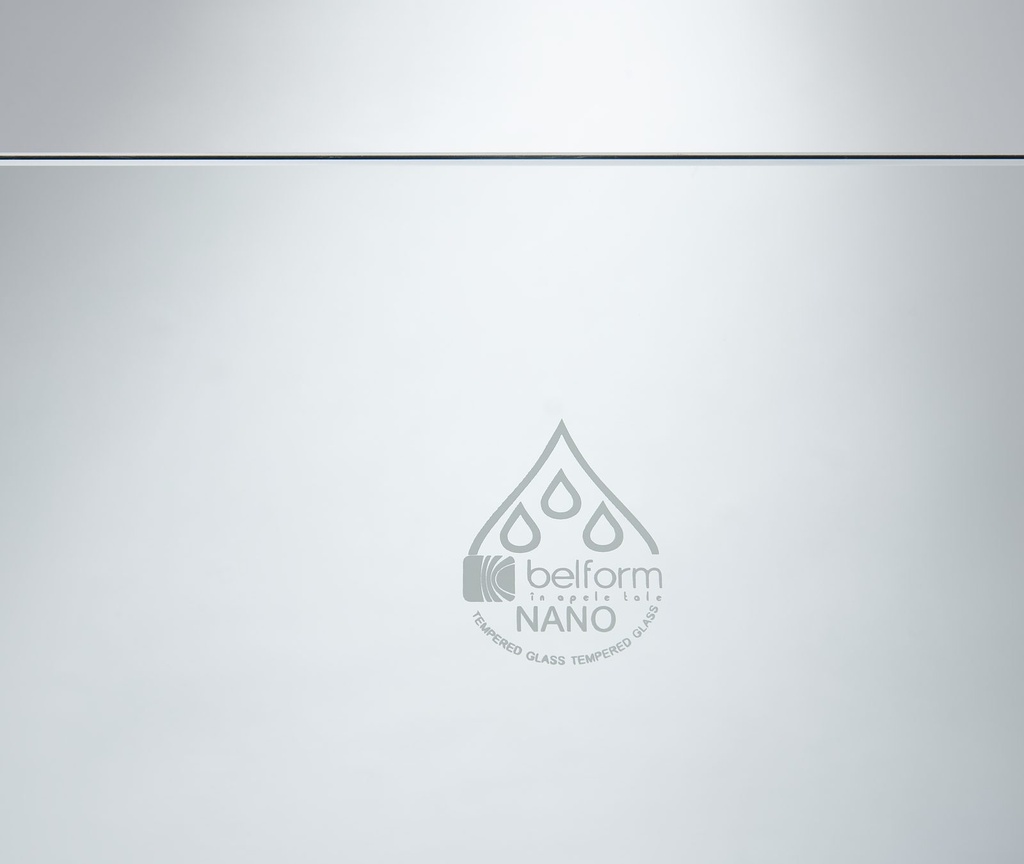 PARAVAN DUS WALK IN NOVA 700x2000 MM,PROFIL ALB, STICLA SECURIZATA 8 MM,  NANOGLASS