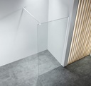 PARAVAN DUS WALK IN NOVA 800x2000 MM, PROFIL ALB, STICLA SECURIZATA 8 MM,  NANOGLASS