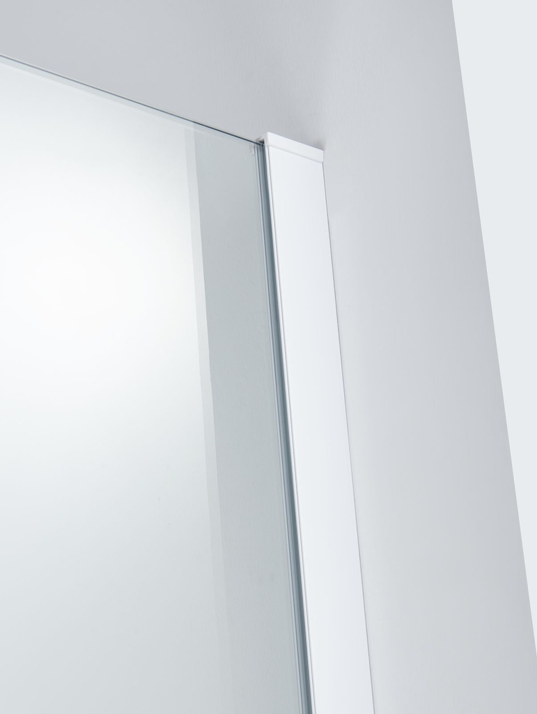 PARAVAN DUS WALK IN NOVA 900x2000 MM, PROFIL ALB, STICLA SECURIZATA 8 MM,  NANOGLASS