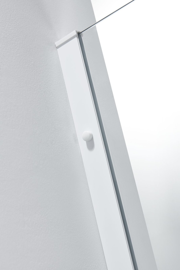 PARAVAN DUS WALK IN NOVA 1200x2000 MM, PROFIL ALB, STICLA SECURIZATA 8 MM,  NANOGLASS