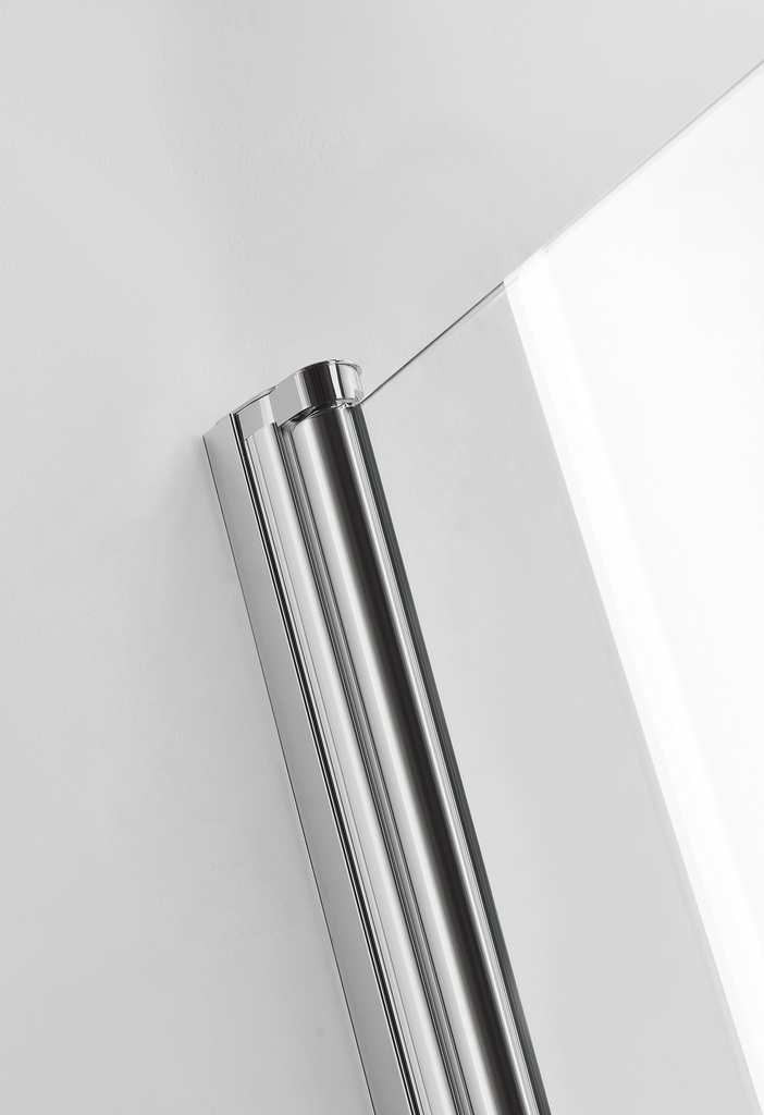 PARAVAN DUS PENTRU MONTAJ IN NISA 800X1850X8MMPROFIL ALUMINU USA BATANTA