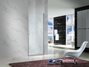 PARAVAN DUS PENTRU MONTAJ IN NISA 900X1850X8MMPROFIL ALUMINU USA BATANTA