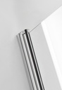 PARAVAN DUS PENTRU MONTAJ IN NISA 900X1850X8MMPROFIL ALUMINU USA BATANTA