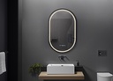 OGLINDA BAIE INFINITY ILUMINARE LED 3 CULORI 50X80 CM RAMA  AL NEAGRA, DEZABURIRE, CEAS