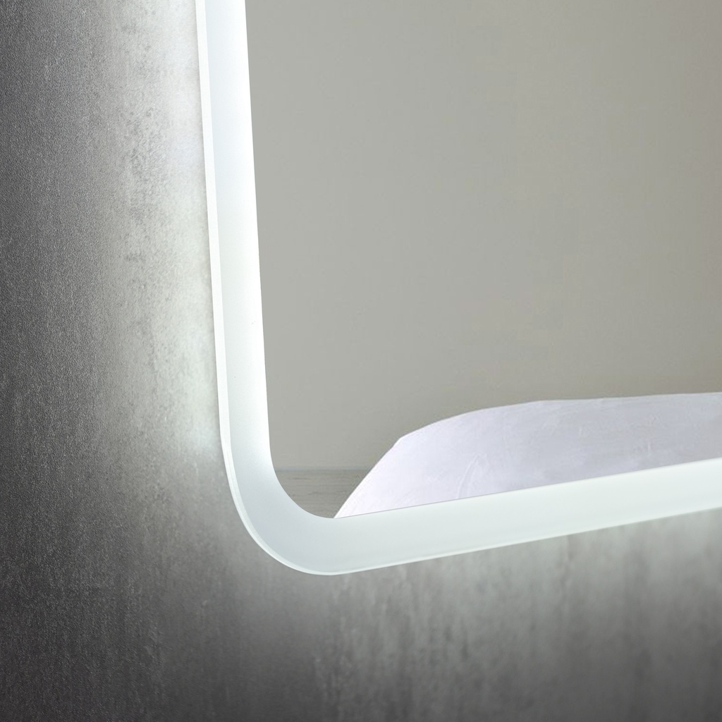 OGLINDA BAIE ATLANTIS,ILUM LED 3 CULORI,80x60 CM,FUNCTIE DEZAB,INTRERUPATOR TOUCH