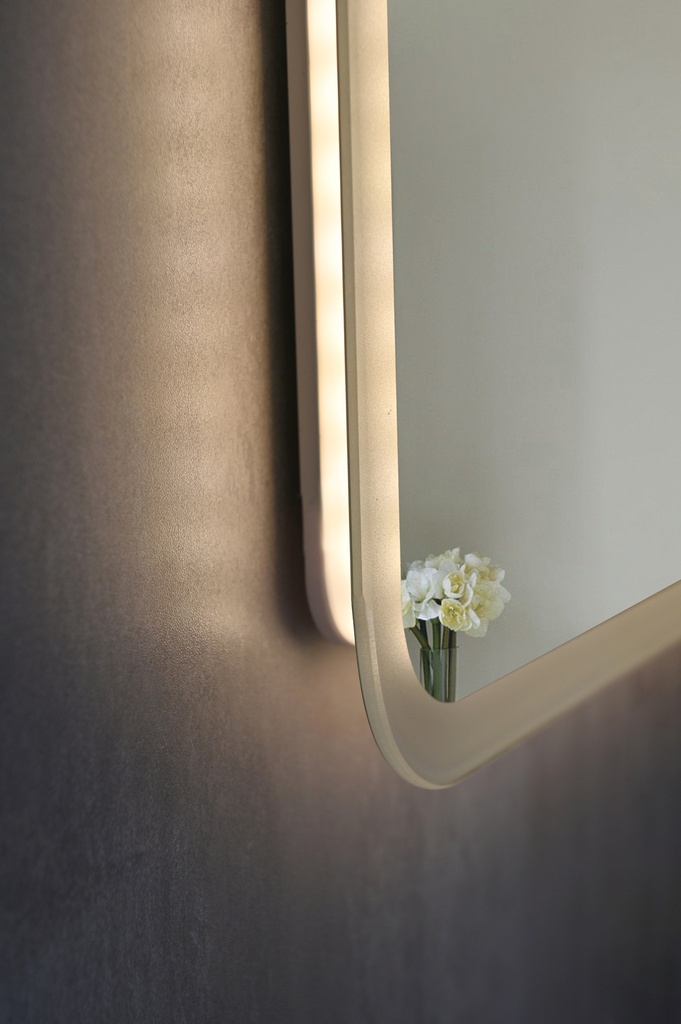OGLINDA BAIE ATLANTIS,ILUM LED 3 CULORI,80x60 CM,FUNCTIE DEZAB,INTRERUPATOR TOUCH