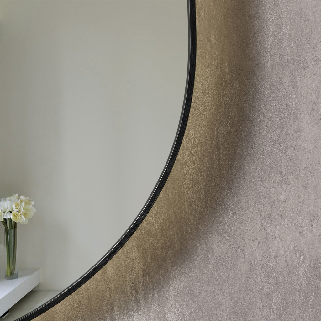 OGLINDA BAIE INFINITY REVERSIBILA,ILUM LED,60X85 CM,RAMA ALUMINIU SLIM NEAGRA,SENZOR MISCARE