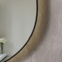 OGLINDA BAIE INFINITY REVERSIBILA,ILUM LED,60X85 CM,RAMA ALUMINIU SLIM NEAGRA,SENZOR MISCARE