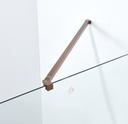 PARAVAN DUS WALK IN HELIOS 800x2000 MM, PROFIL CUPRU, STICLA SECURIZATA 8 MM,  NANOGLASS