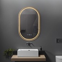 OGLINDA BAIE FORTUNA ILUMINARE LED 3 CULORI 50X80 CM RAMA  AL AURIE DEZABURIRE CEAS