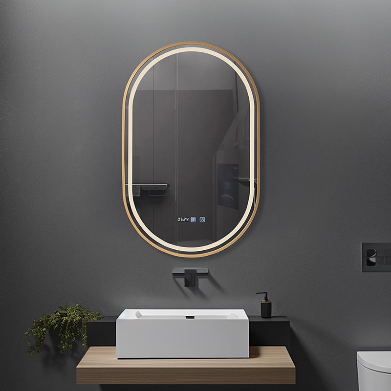 OGLINDA BAIE FORTUNA ILUMINARE LED 3 CULORI 50X80 CM RAMA  AL AURIE DEZABURIRE CEAS