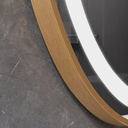 OGLINDA BAIE FORTUNA ILUM LED 3 CULORI 50X70 CM RAMA AURIE FUNCTIE DEZAB INTRERUP.