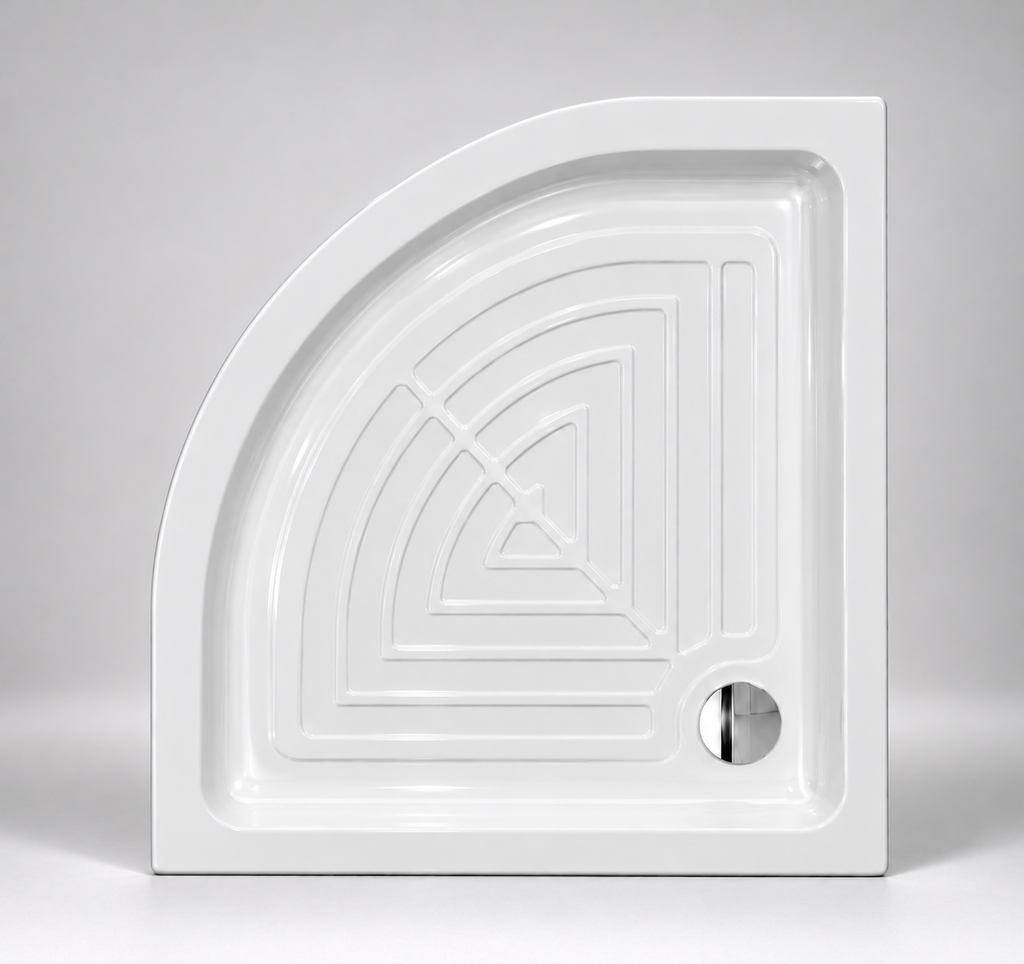 CADITA DUS QUADRA SEMIROTUNDA 90X90 CM