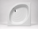 CADITA DUS 'ELIPSE' SEMIROTUNDA 90X90 CM (PANOU SI SUPORT INCLUSE)