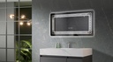 OGLINDA BAIE ATLANTIS ILUM LED 3 CULORI 120X60 CM FUNCTIE DEZAB INTRERUPATOR TOUCH