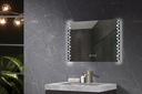 OGLINDA BAIE ATLANTIS ILUM LED 3 CULORI 80x60 CM FUNCTIE DEZAB INTRERUPATOR TOUCH