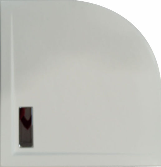 CADITA SLIM CELESTA GREY SEMIROTUNDA 80x80 CM