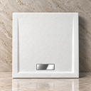 CADITA SLIM CELESTA WHITE PATRATA 80x80 CM