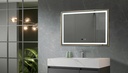 OGLINDA BAIE FORTUNA, ILUM LED 3 CULORI, 120X80 CM, RAMA AURIE FUNCT DEZAB, INTRERUP TOUCH,CEAS