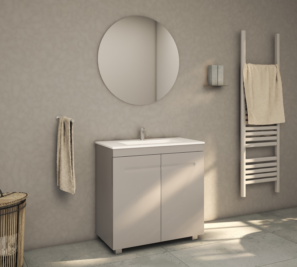 MOBILIER DE BAIE CU USI ATLANTIS 800mm 0171 SLATE GREY