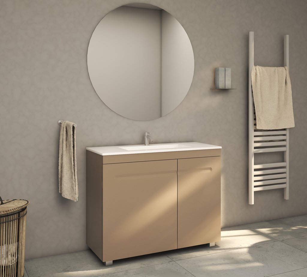 MOBILIER DE BAIE CU USI ATLANTIS 1000mm 7166 LATTE