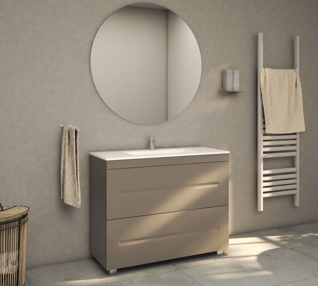 MOBILIER DE BAIE CU SERTARE ATLANTIS 1000mm 6299 COBALT GREY