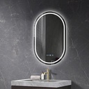 OGLINDA BAIE ATLANTIS, ILUMINARE LED 3 CULORI, 50X90 CM,DEZABURIRE, CEAS