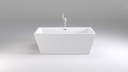 CADA FREESTANDING CERES, DREPTUNGHIULARA, ACRIL, 170x80x58 CM