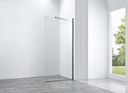 PARAVAN DUS WALK IN GRAPHITE 700x2000 MM,PROFIL GUN METAL, STICLA SECURIZATA 8 MM,  NANOGLASS