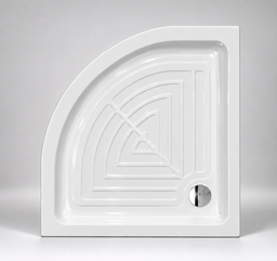 [27CB0096] CADITA DUS 'QUADRA' SEMIROTUNDA 80X80 CM