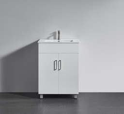 [21LV0012] MOBILIER DE BAIE MDF ALB 600X460X850 MM (FARA LAVOAR)