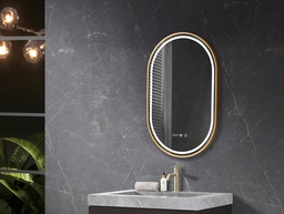 [27OG0019] OGLINDA BAIE FORTUNA ILUMINARE LED 50X80 CM