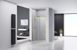 [27GL5052] PARAVAN DUS FORTUNA PENTRU MONTAJ IN NISA 1000X1950X6MMPROFIL AURIUUSA CULIS GEAM 6 MM