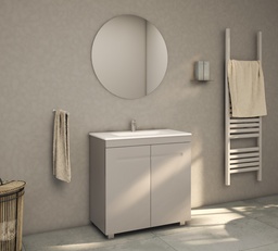 [25MB7004] MOBILIER DE BAIE CU USI ATLANTIS 800mm 0171 SLATE GREY
