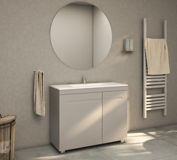 [25MB7009] MOBILIER DE BAIE CU USI ATLANTIS 1000mm 0171 SLATE GREY