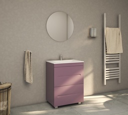 [25MB7013] MOBILIER DE BAIE CU SERTARE ATLANTIS 600mm 7167 VIOLA