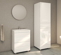 [25MB7022] COLOANA BAIE ATLANTIS 1800*500*500mm 8681 BRILIANT WHITE
