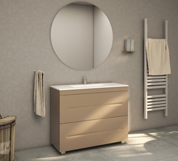 [25MB7029] MOBILIER DE BAIE CU SERTARE ATLANTIS 1000mm 7166 LATTE