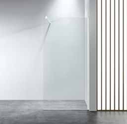 [27WH1005] PARAVAN DUS WALK IN NOVA 1000x2000 MM, PROFIL ALB, STICLA SECURIZATA 8 MM,  NANOGLASS