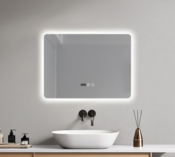 [27OG0039] OGLINDA BAIE ATLANTIS,ILUM LED 3 CULORI,80x60 CM,FUNCTIE DEZAB,INTRERUPATOR TOUCH